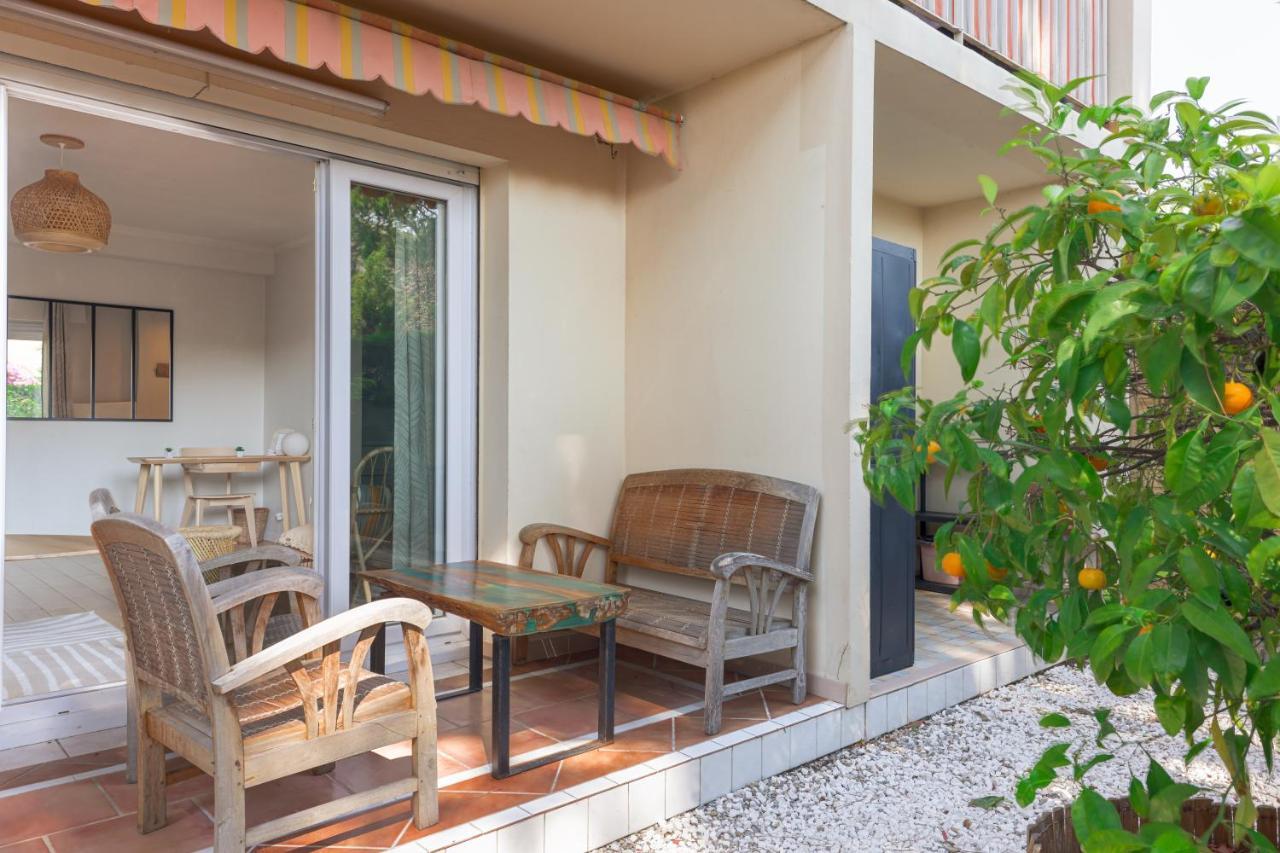 Beauvallon Plage - Magnifique T2 Avec Jardin, Proche Centre, Mer Antibes Extérieur photo
